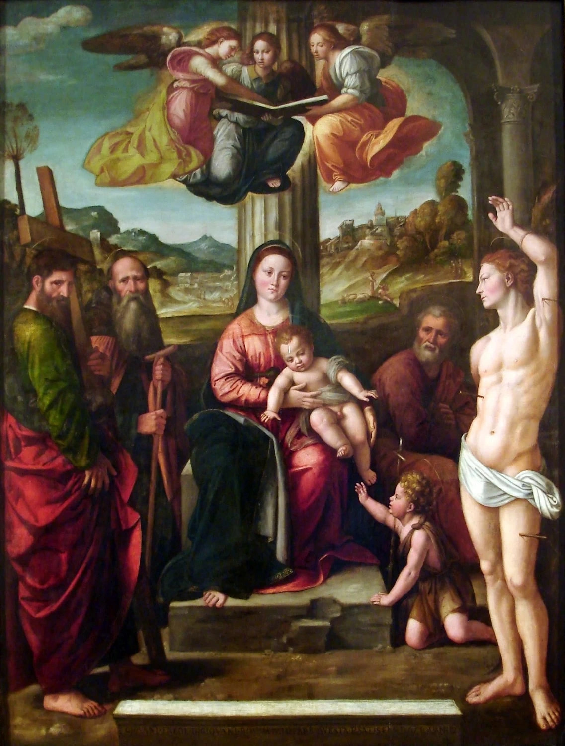 Santa Conversazione - Museo Nacional de Bellas Artes, Bunos Aires